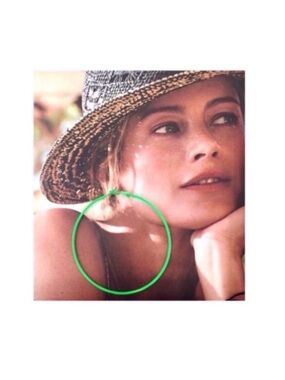 NWOT Large Thin Classic 3” Hoop Earrings in Green